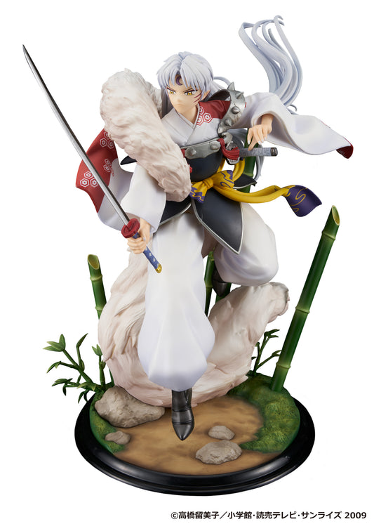 InuYasha 1/7 Scale Figure Sesshomaru Complete Figure, Action & Toy Figures, animota