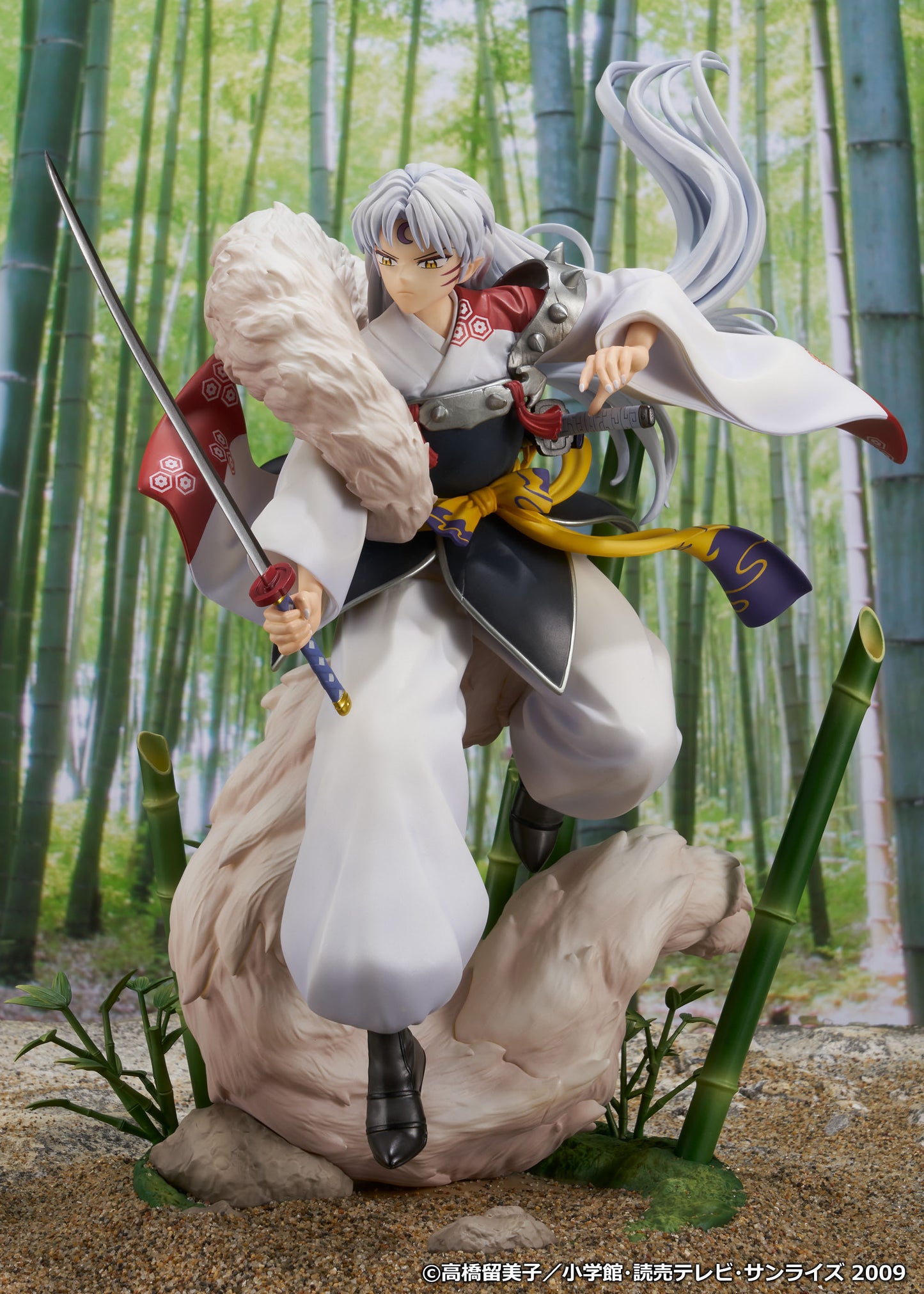 InuYasha 1/7 Scale Figure Sesshomaru Complete Figure, Action & Toy Figures, animota
