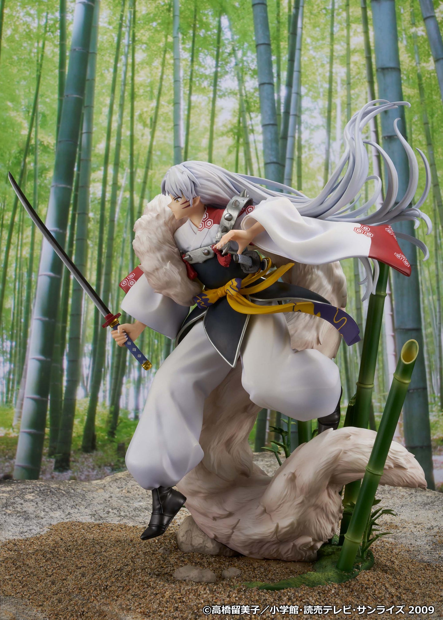InuYasha 1/7 Scale Figure Sesshomaru Complete Figure, Action & Toy Figures, animota