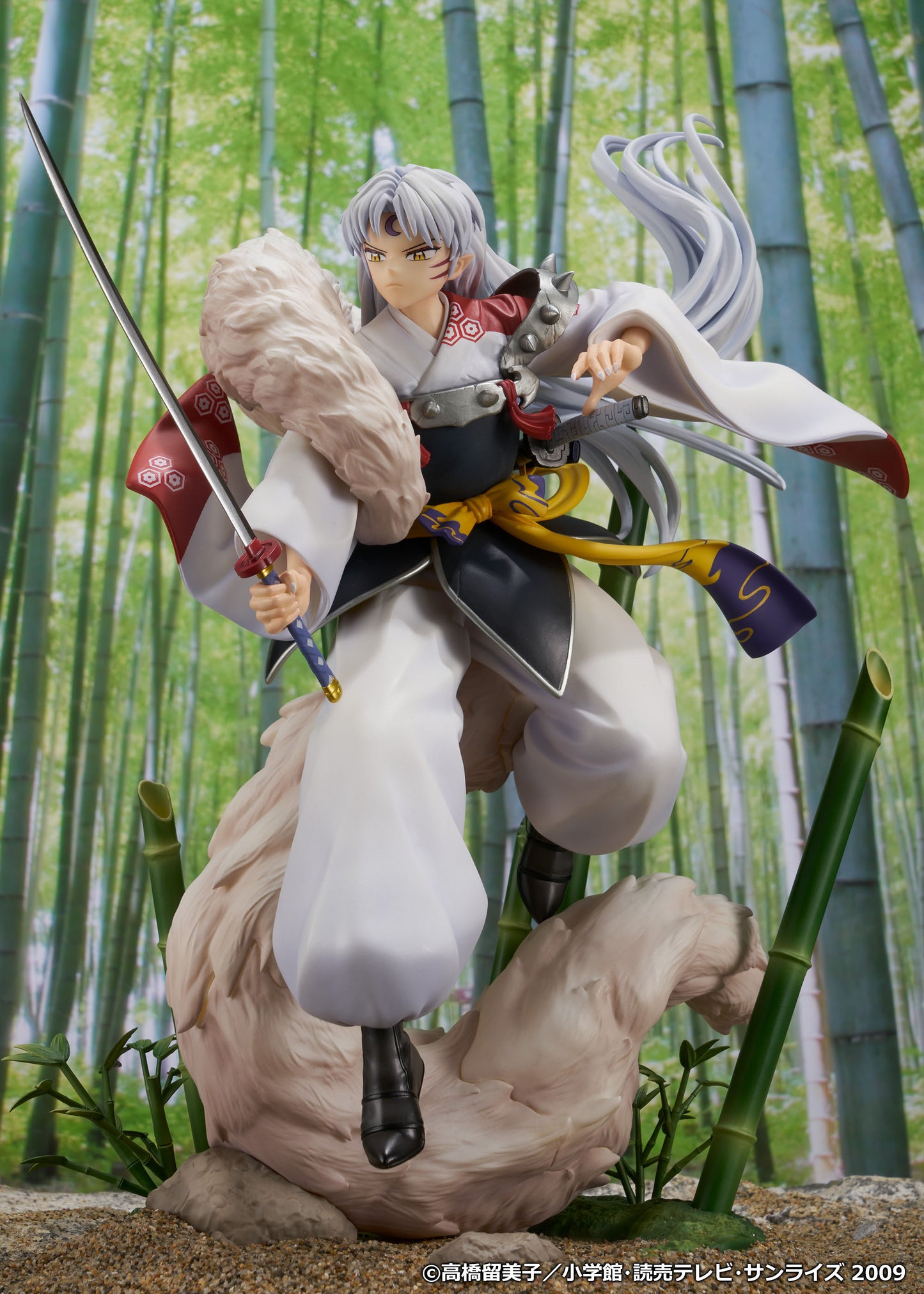 InuYasha 1/7 Scale Figure Sesshomaru Complete Figure, Action & Toy Figures, animota