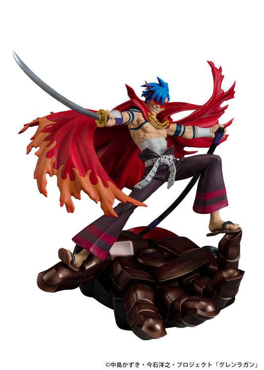 Tengen Toppa Gurren Lagann Scale Figure Kamina & Gurren
