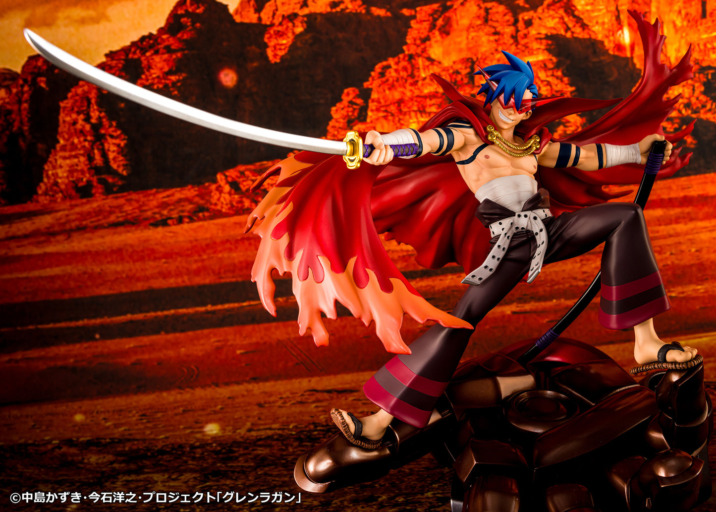 Tengen Toppa Gurren Lagann Scale Figure Kamina & Gurren