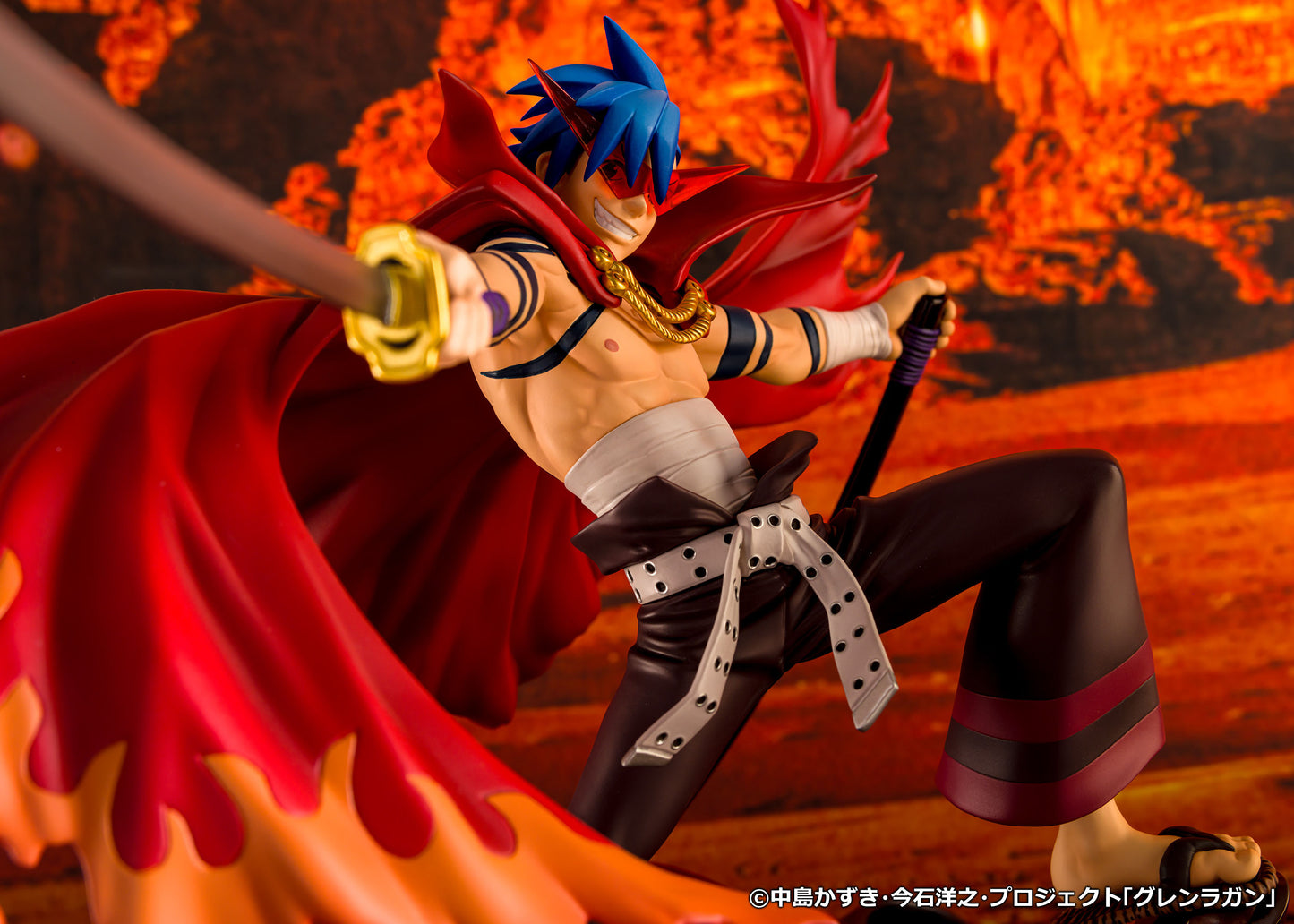 Tengen Toppa Gurren Lagann Scale Figure Kamina & Gurren