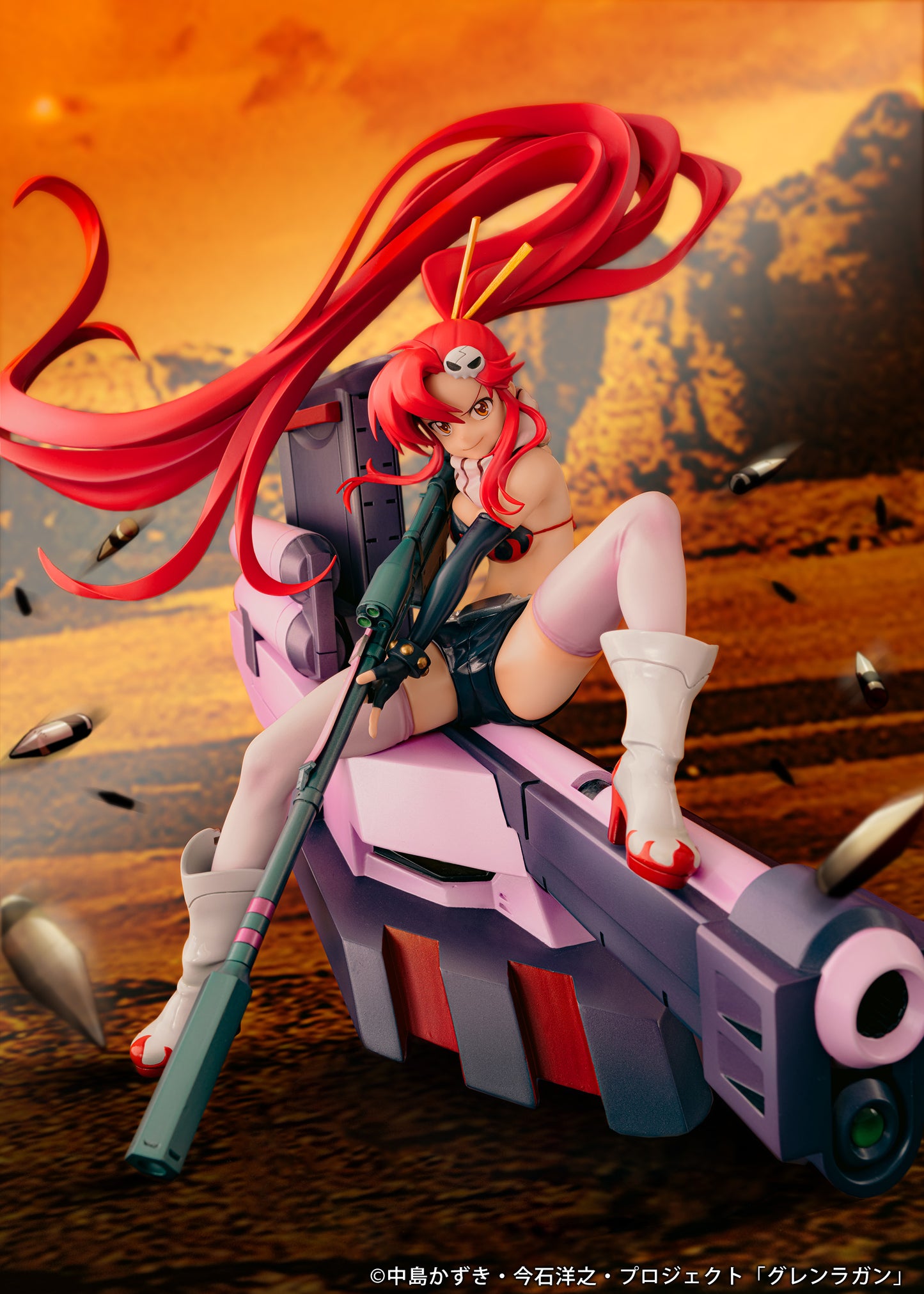 Tengen Toppa Gurren Lagann Scale Figure Yoko & Yoko M Tank