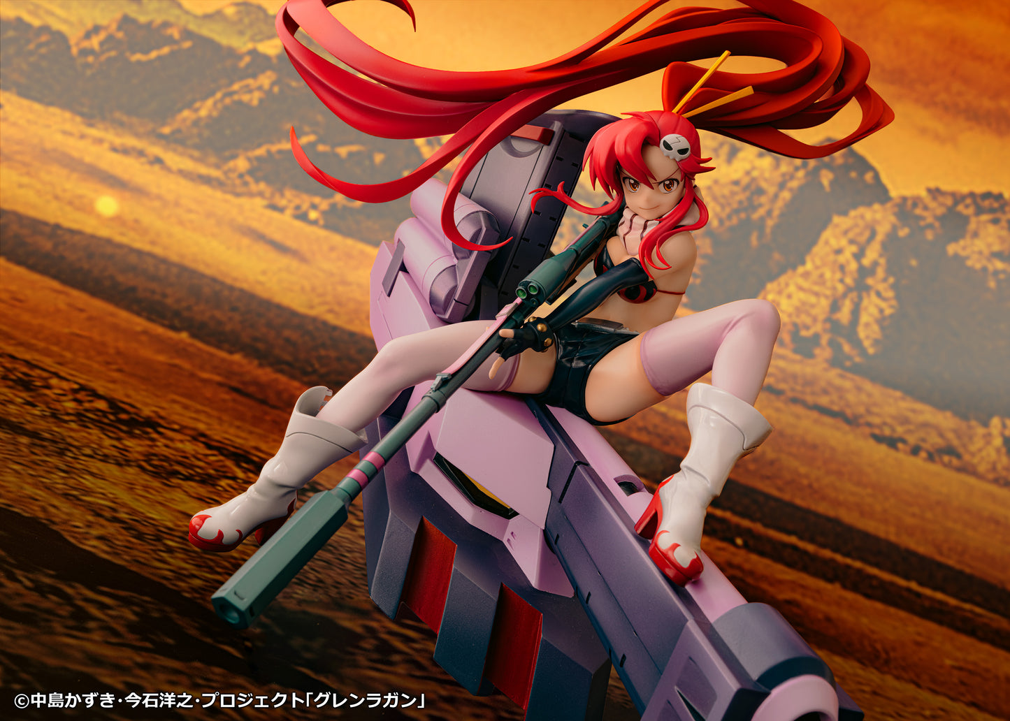 Tengen Toppa Gurren Lagann Scale Figure Yoko & Yoko M Tank