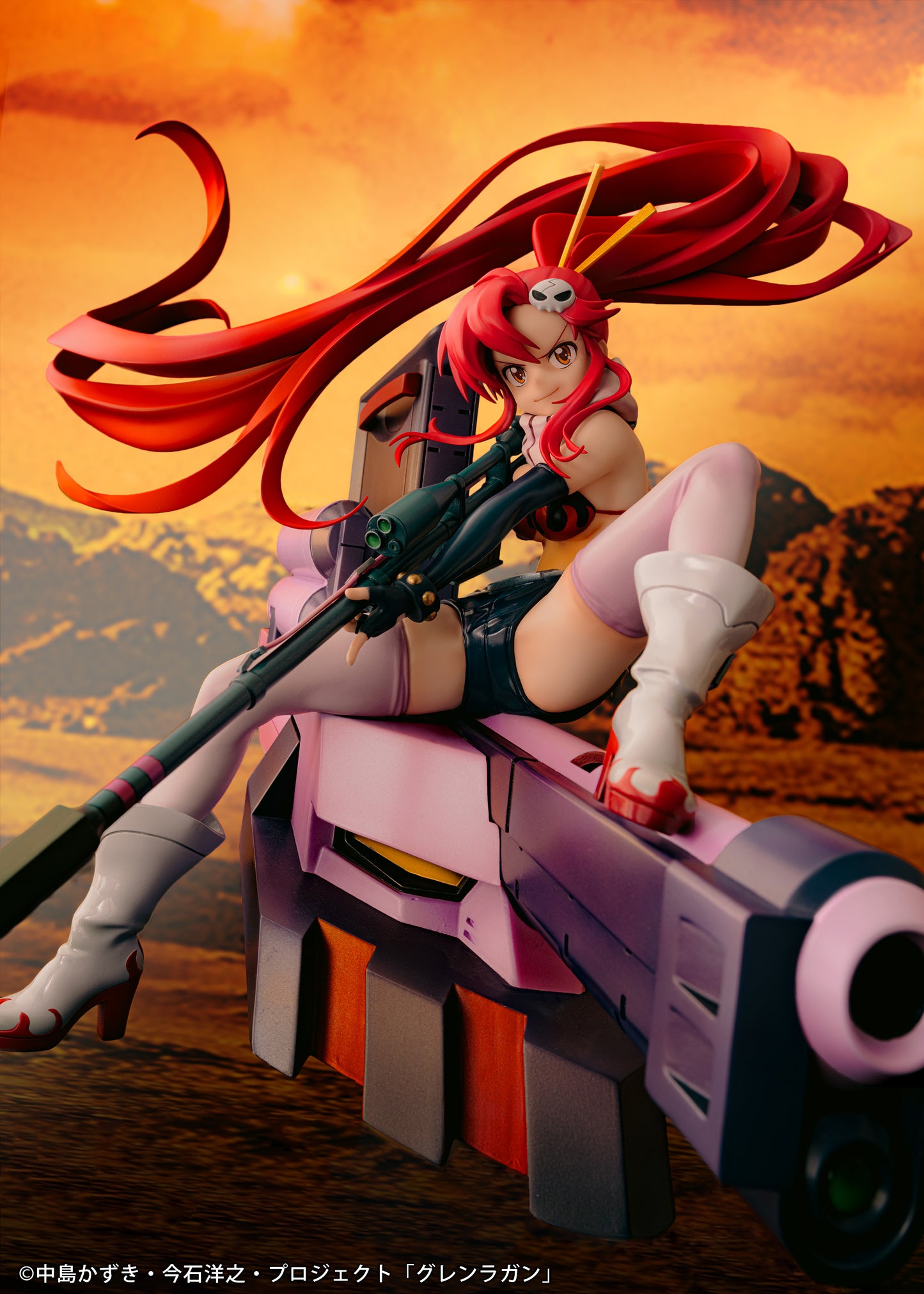 Tengen Toppa Gurren Lagann Scale Figure Yoko & Yoko M Tank