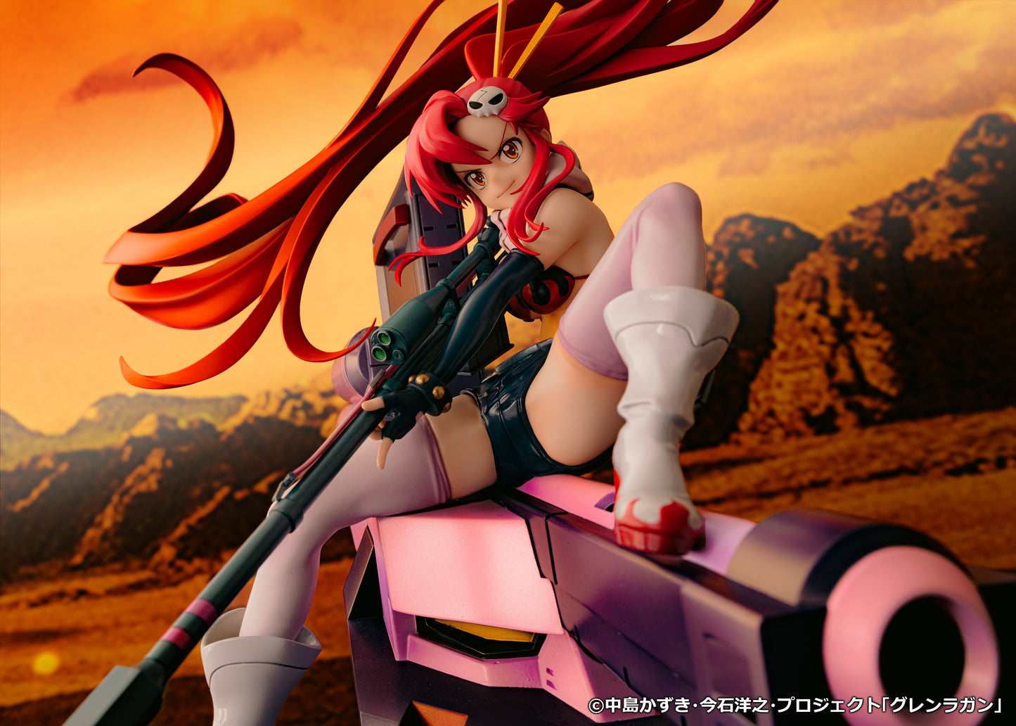 Tengen Toppa Gurren Lagann Scale Figure Yoko & Yoko M Tank