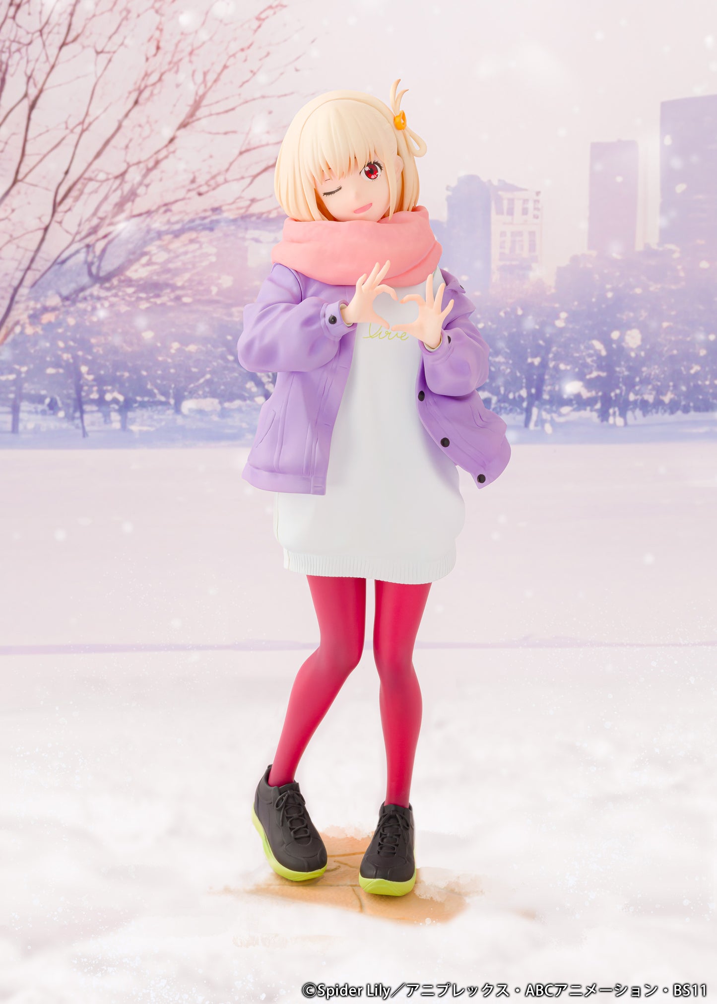 Lycoris Recoil 1/7 Scale Figure Nishikigi Chisato Winter Clothes Ver.