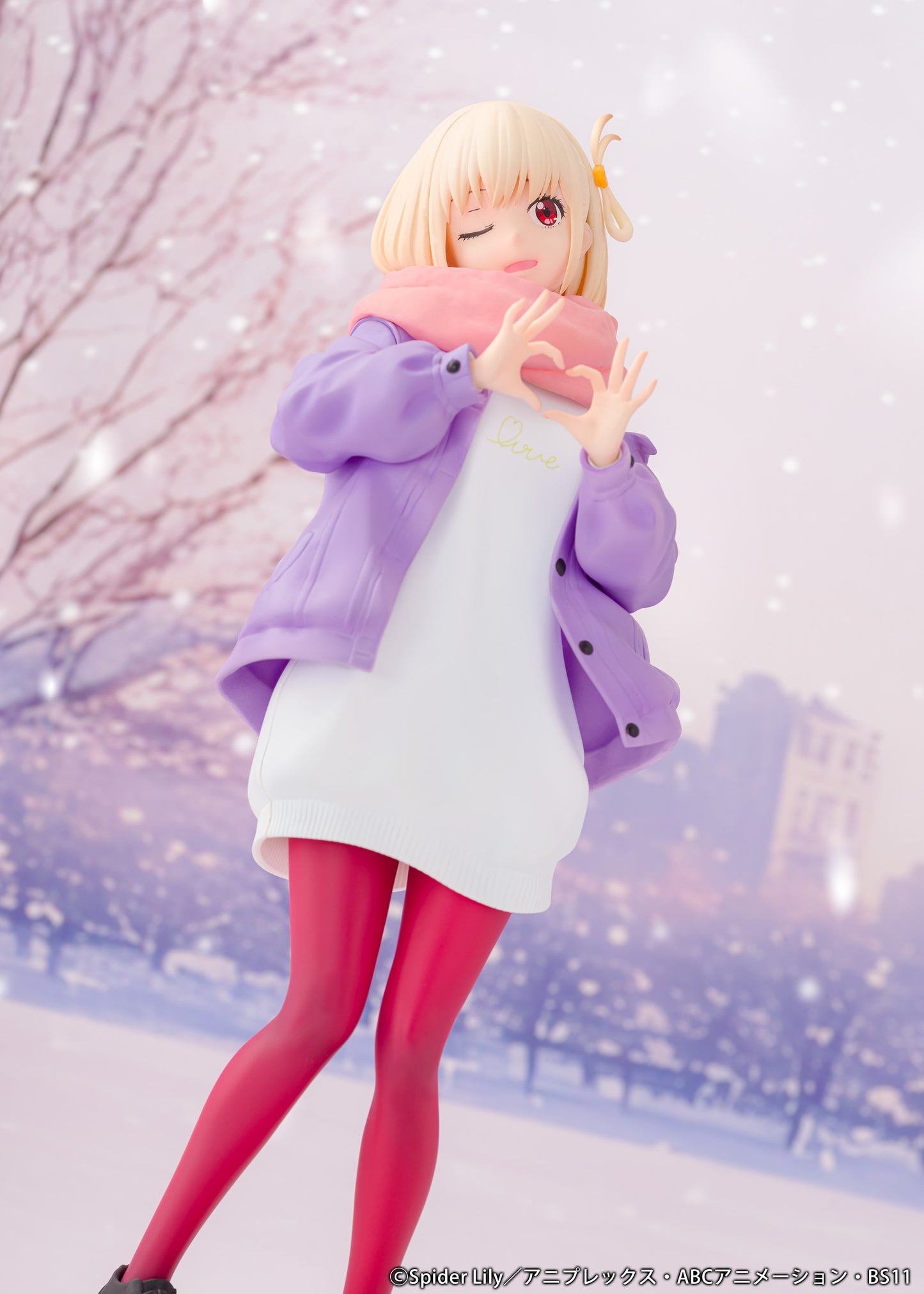 Lycoris Recoil 1/7 Scale Figure Nishikigi Chisato Winter Clothes Ver.