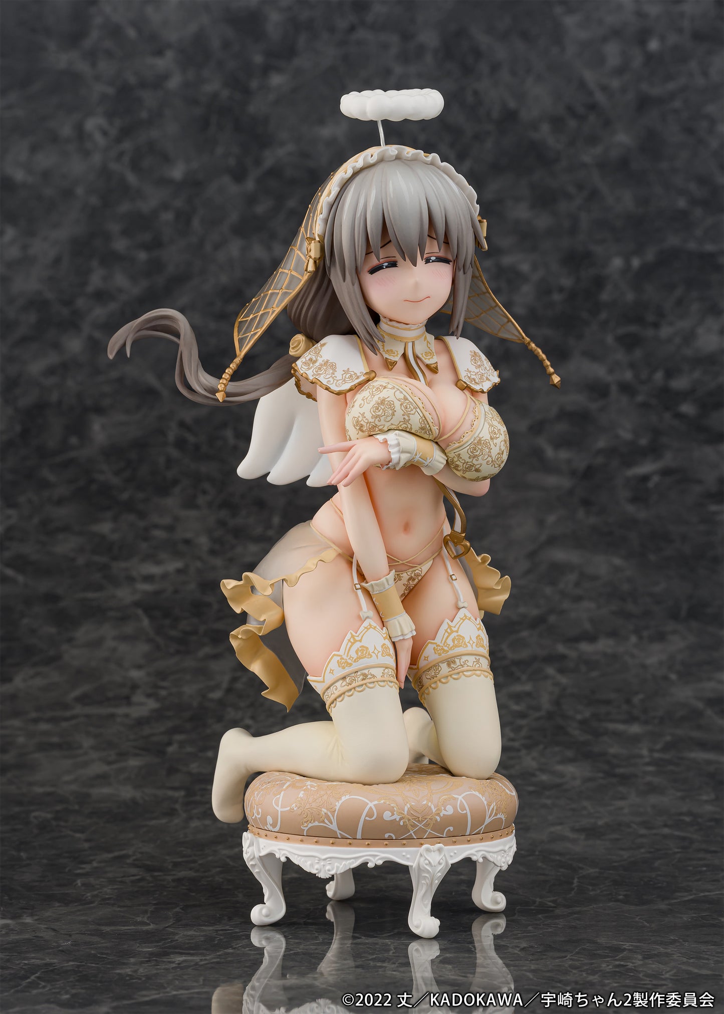Uzaki-chan Wants to Hang Out! Double 1/7 Scale Figure Uzaki Tsuki Angel Ver.