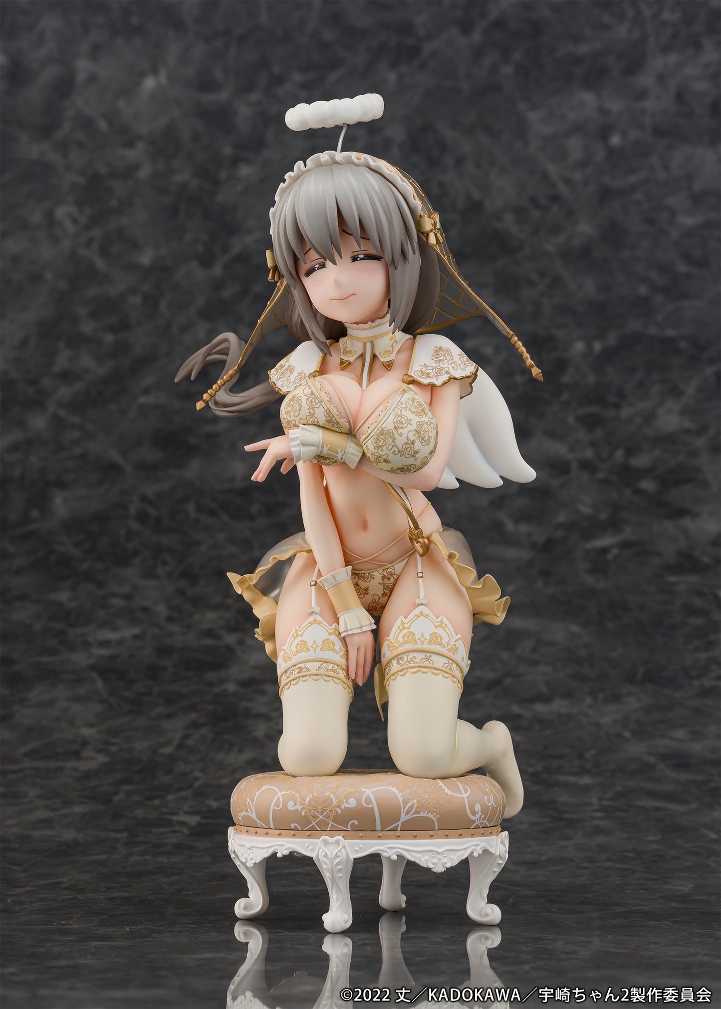Uzaki-chan Wants to Hang Out! Double 1/7 Scale Figure Uzaki Tsuki Angel Ver.