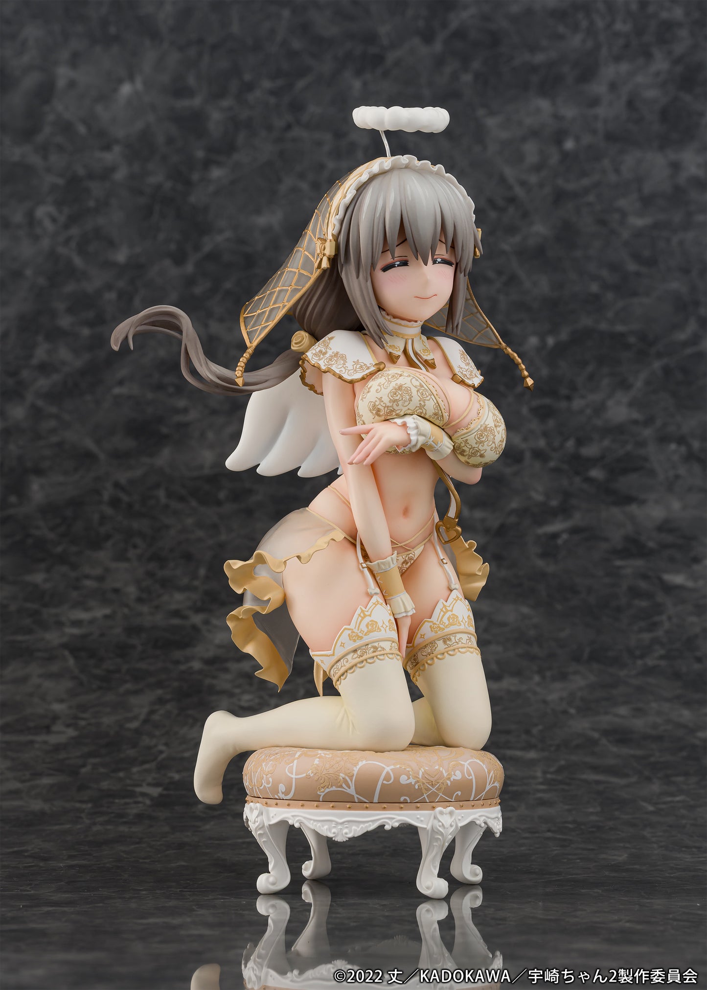 Uzaki-chan Wants to Hang Out! Double 1/7 Scale Figure Uzaki Tsuki Angel Ver.