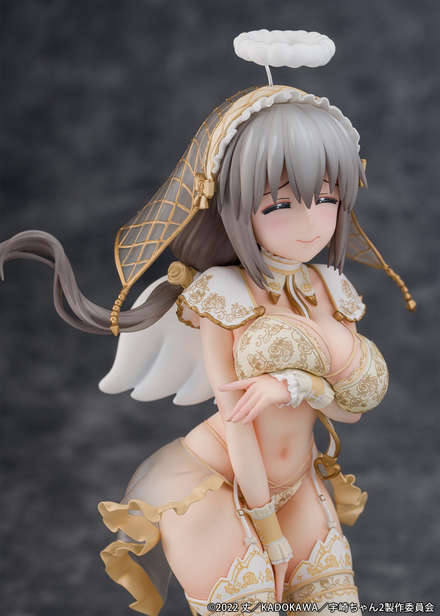 Uzaki-chan Wants to Hang Out! Double 1/7 Scale Figure Uzaki Tsuki Angel Ver.
