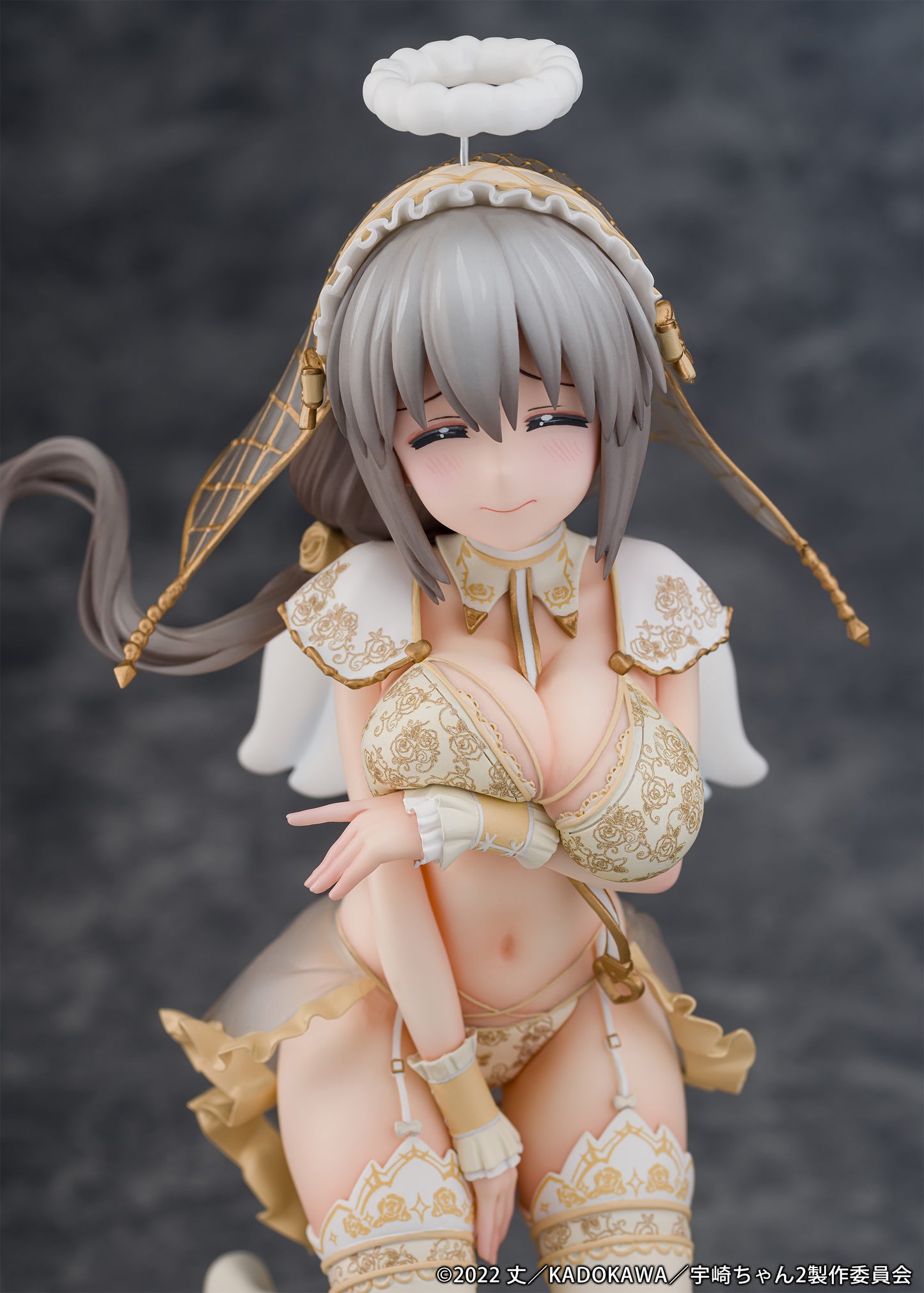 Uzaki-chan Wants to Hang Out! Double 1/7 Scale Figure Uzaki Tsuki Angel Ver.