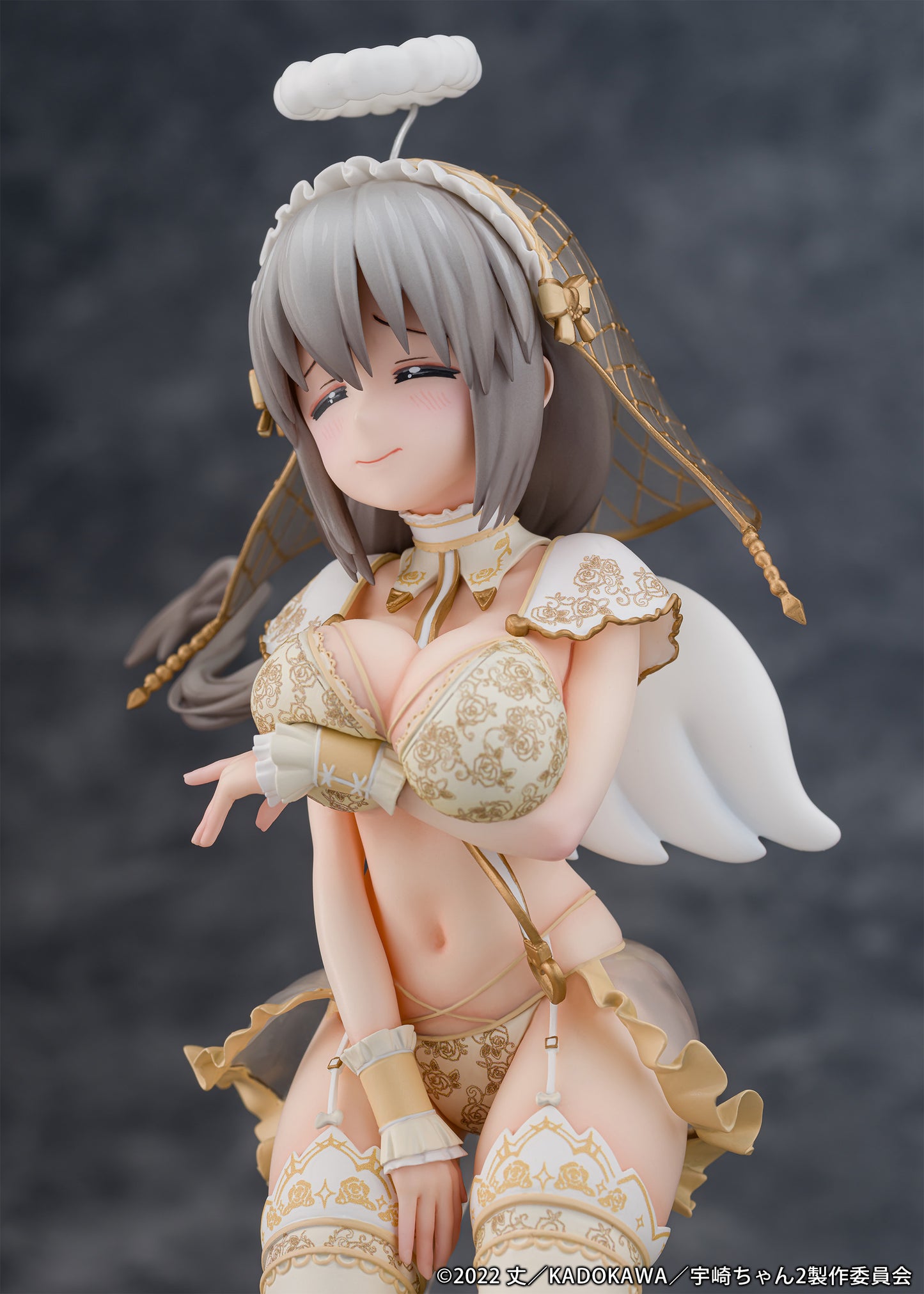 Uzaki-chan Wants to Hang Out! Double 1/7 Scale Figure Uzaki Tsuki Angel Ver.
