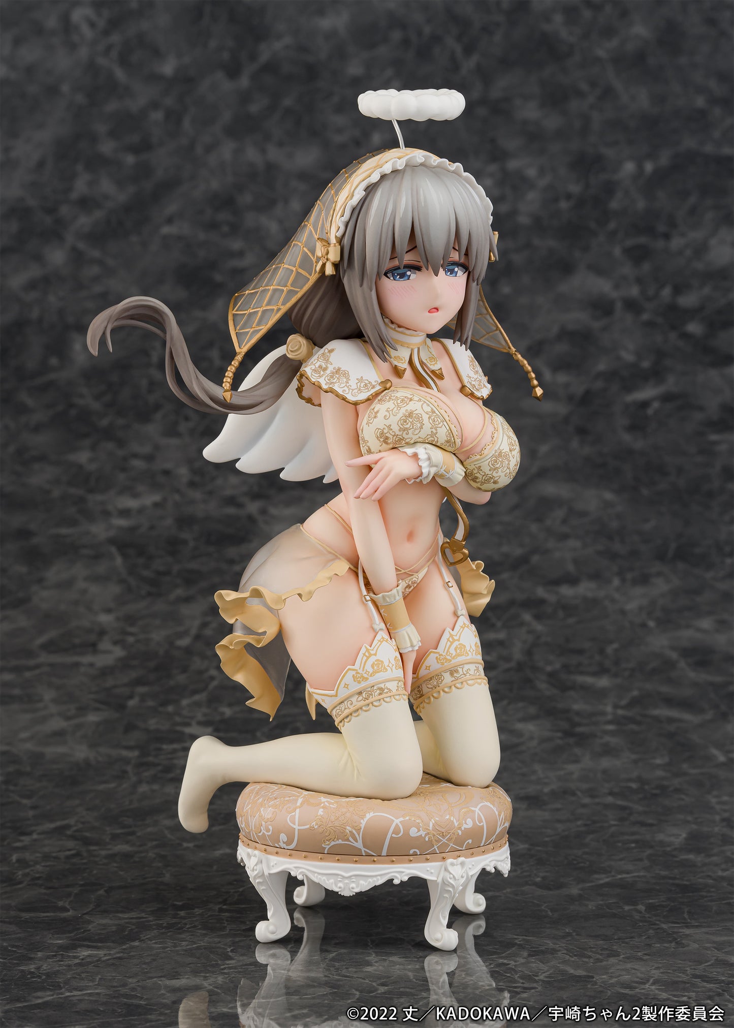 Uzaki-chan Wants to Hang Out! Double 1/7 Scale Figure Uzaki Tsuki Angel Ver.