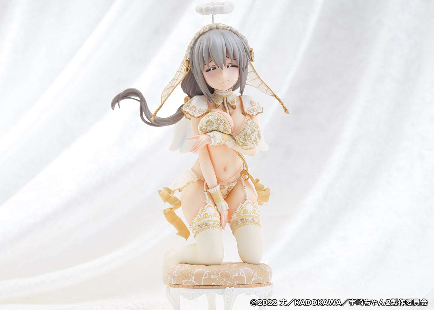 Uzaki-chan Wants to Hang Out! Double 1/7 Scale Figure Uzaki Tsuki Angel Ver.