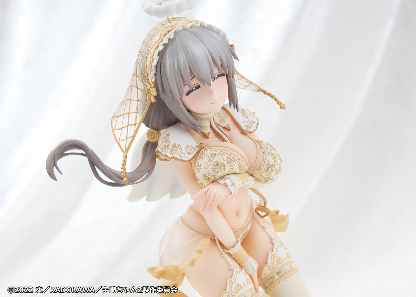 Uzaki-chan Wants to Hang Out! Double 1/7 Scale Figure Uzaki Tsuki Angel Ver.