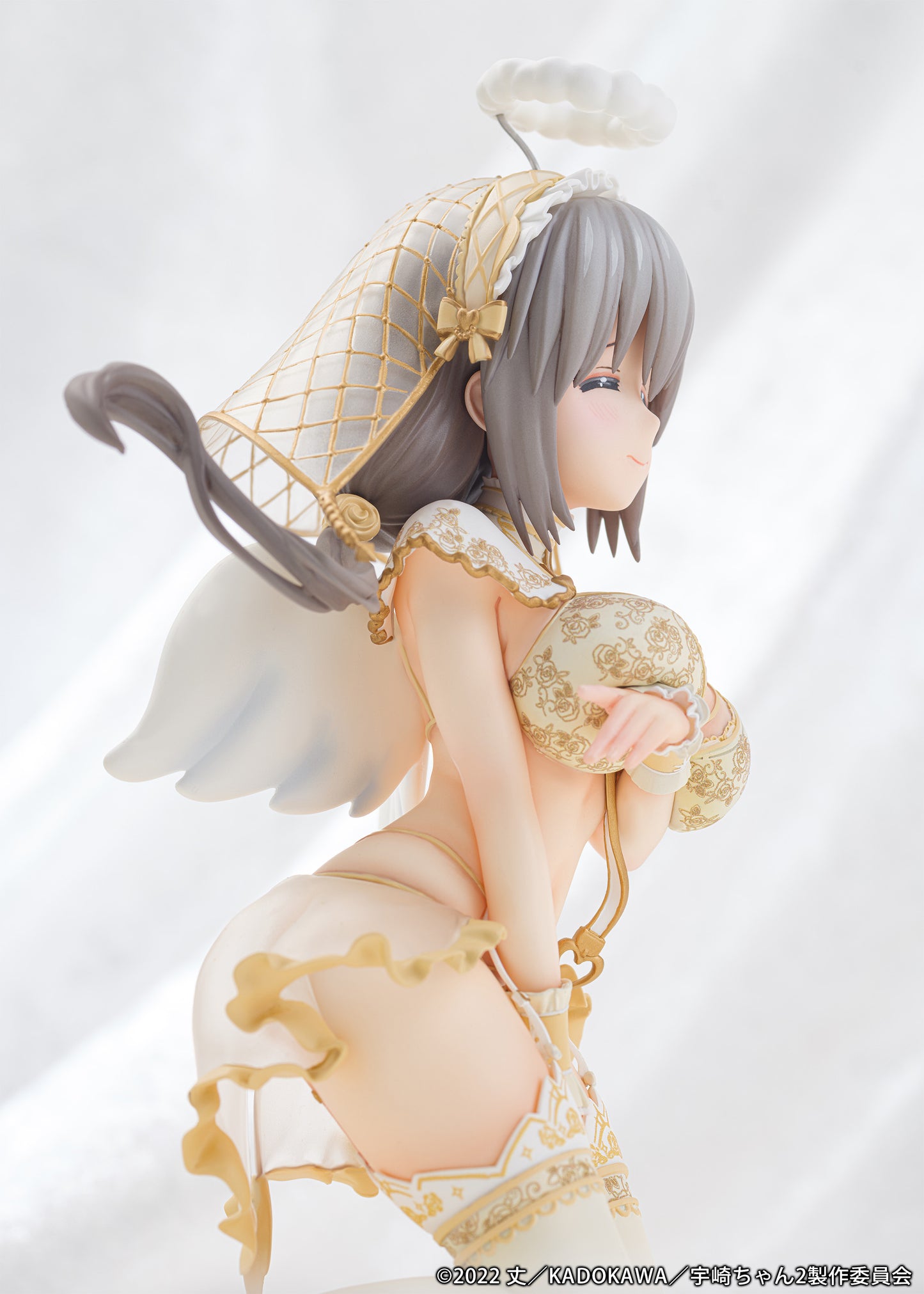 Uzaki-chan Wants to Hang Out! Double 1/7 Scale Figure Uzaki Tsuki Angel Ver.