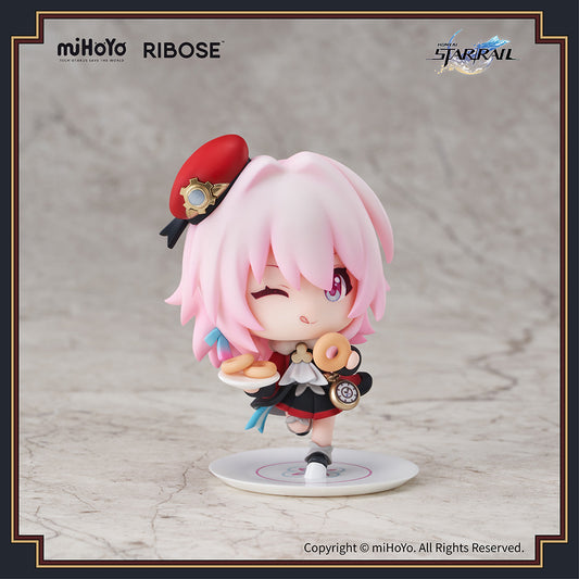 RIBOSE "HONKAI: STAR RAIL" EXPRESS WELCOME TEA PARTY THEMED MYSTERY BOX DEFORMED FIGURE MARCH 7TH | animota