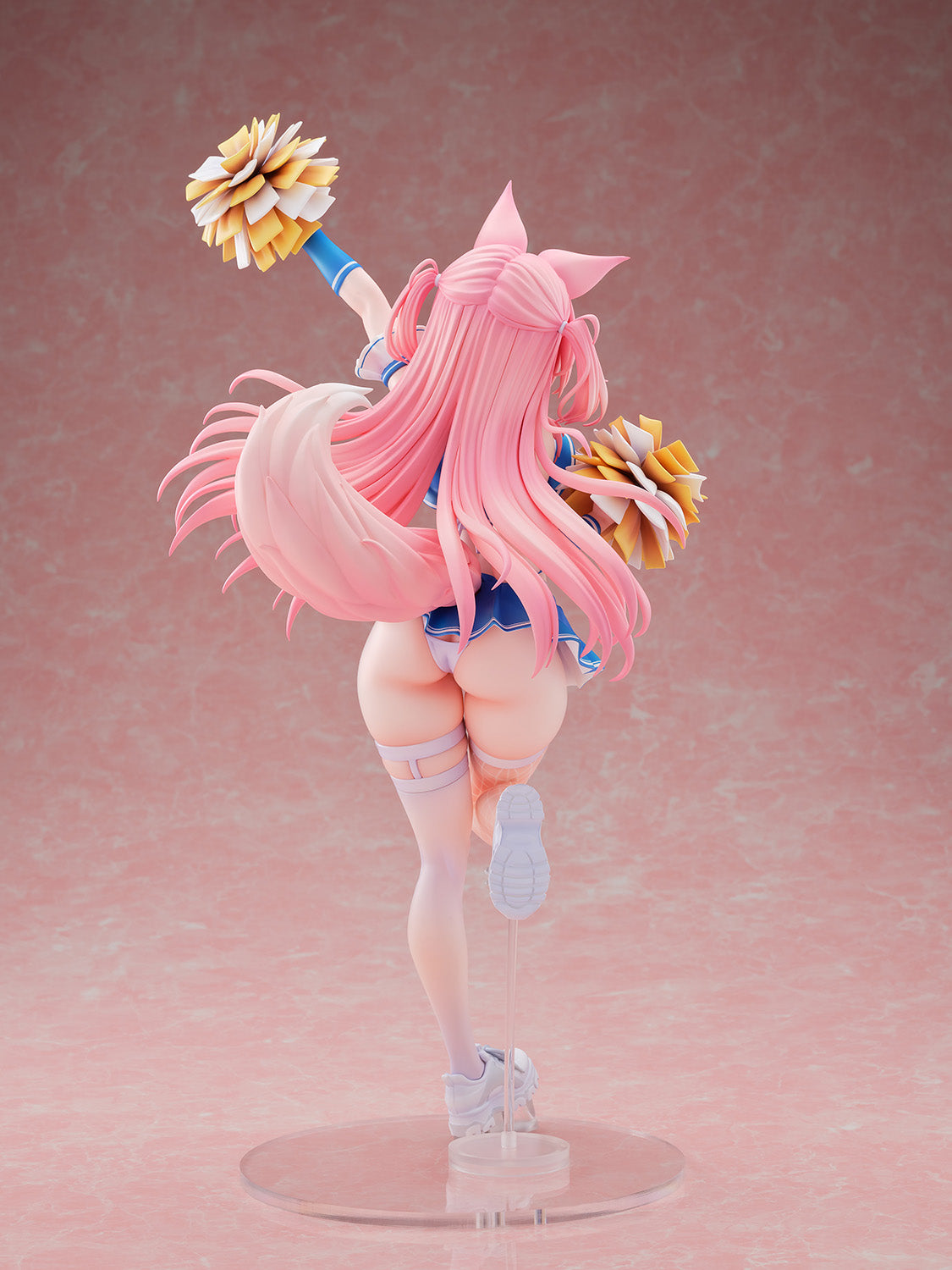 Kei Yatanuki Original Character Kemomimi Cheerleader Illustration by Kei Yatanuki