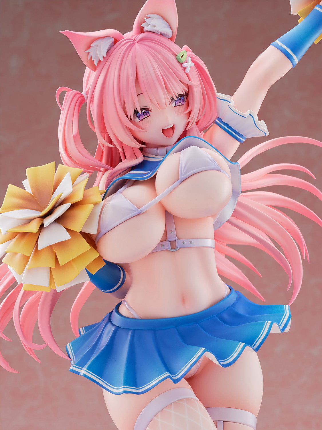 Kei Yatanuki Original Character Kemomimi Cheerleader Illustration by Kei Yatanuki