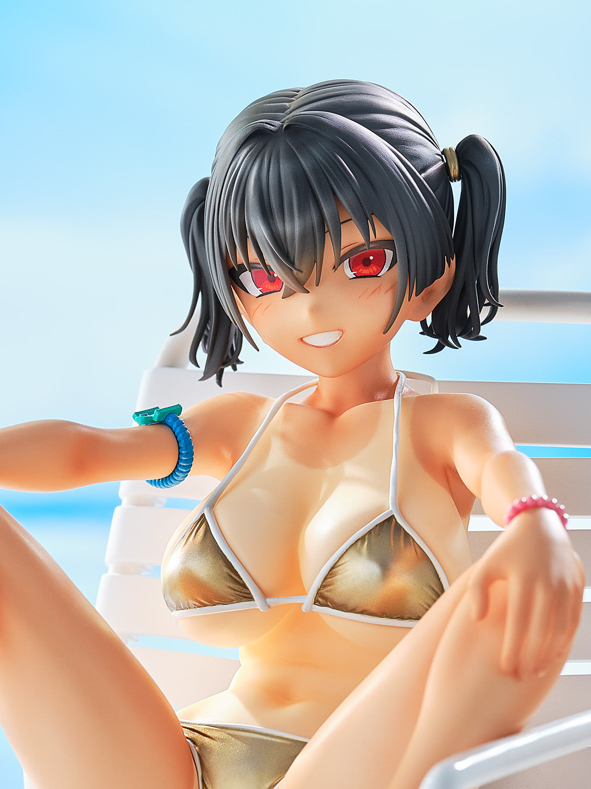 Kaedeko Original Illustration Sasaki Kanna Gold Bikini Ver.