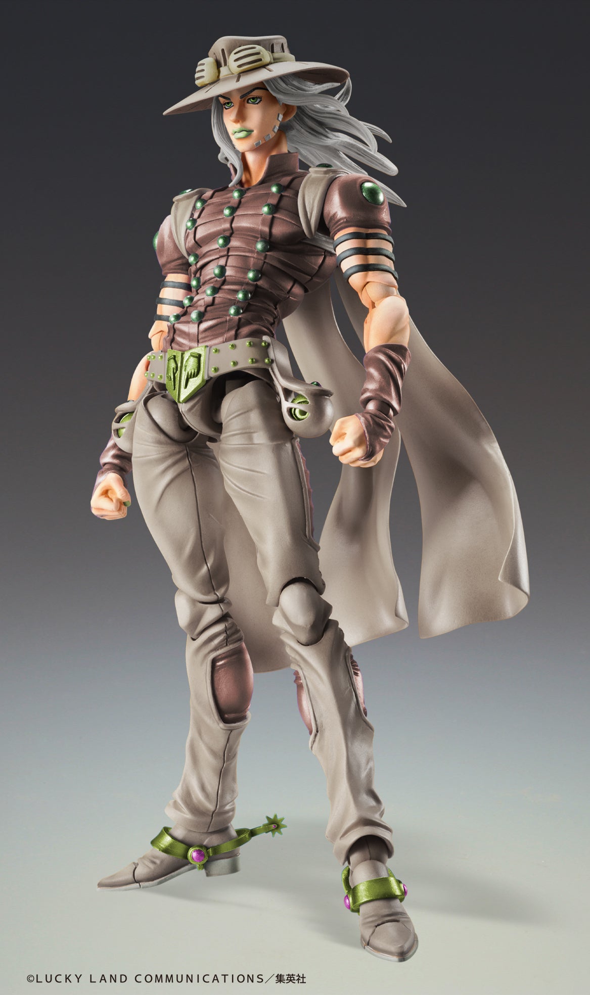 Super Action Statue "JoJo's Bizarre Adventure -Part VII- Steel Ball Run" Gyro Zeppeli Third