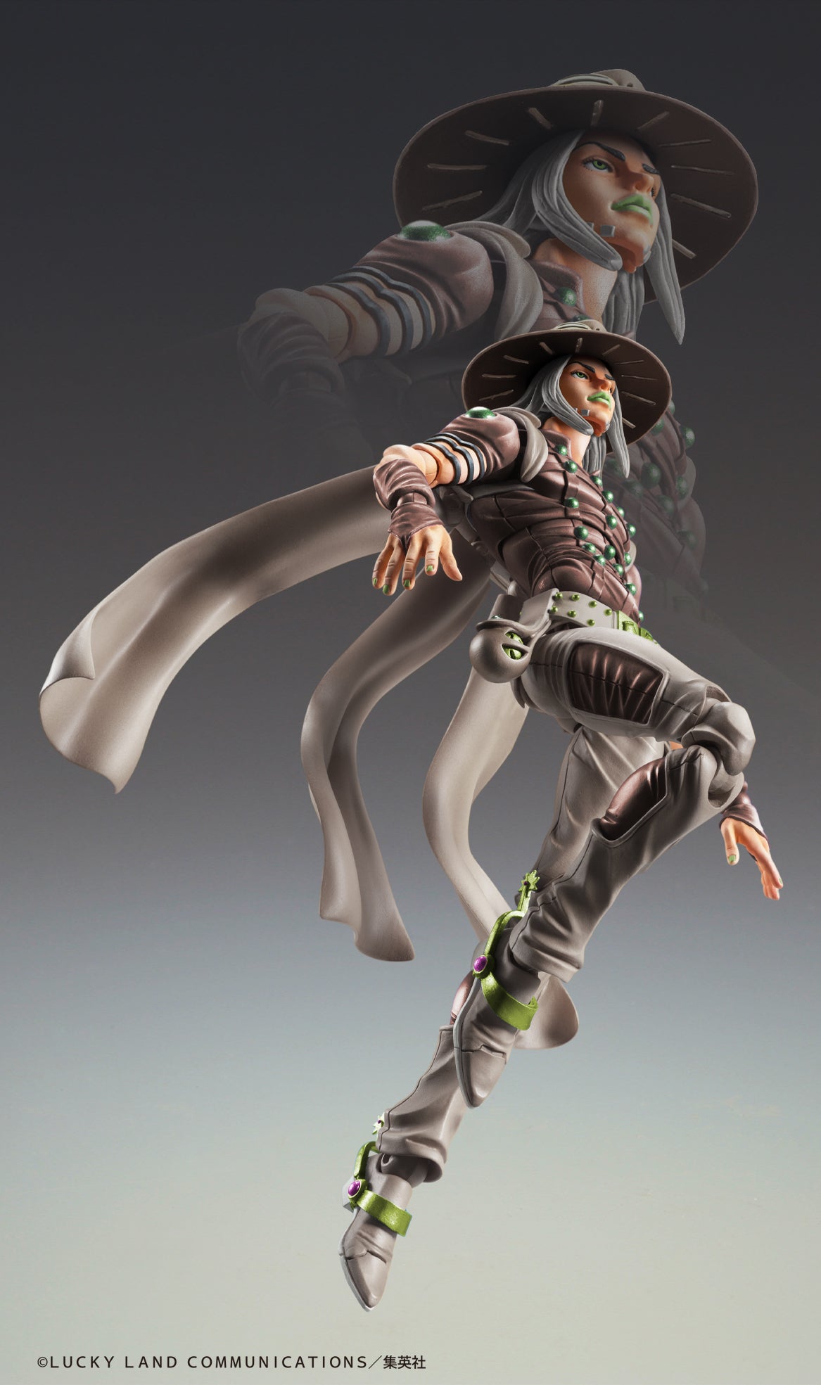 Super Action Statue "JoJo's Bizarre Adventure -Part VII- Steel Ball Run" Gyro Zeppeli Third