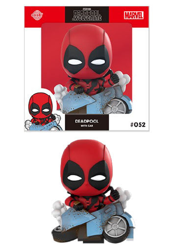 Cosbi Marvel Collection #052 Deadpool with Car "Movie / Deadpool & Wolverine"