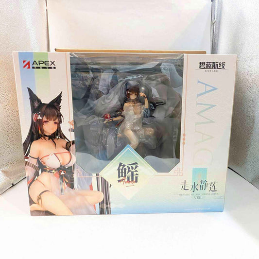 Azur Lane Amagi Wending Waters, Serene Lotus Ver. Acrylic Special Edition w/Display Case 1/7 Complete Figure, Action & Toy Figures, animota