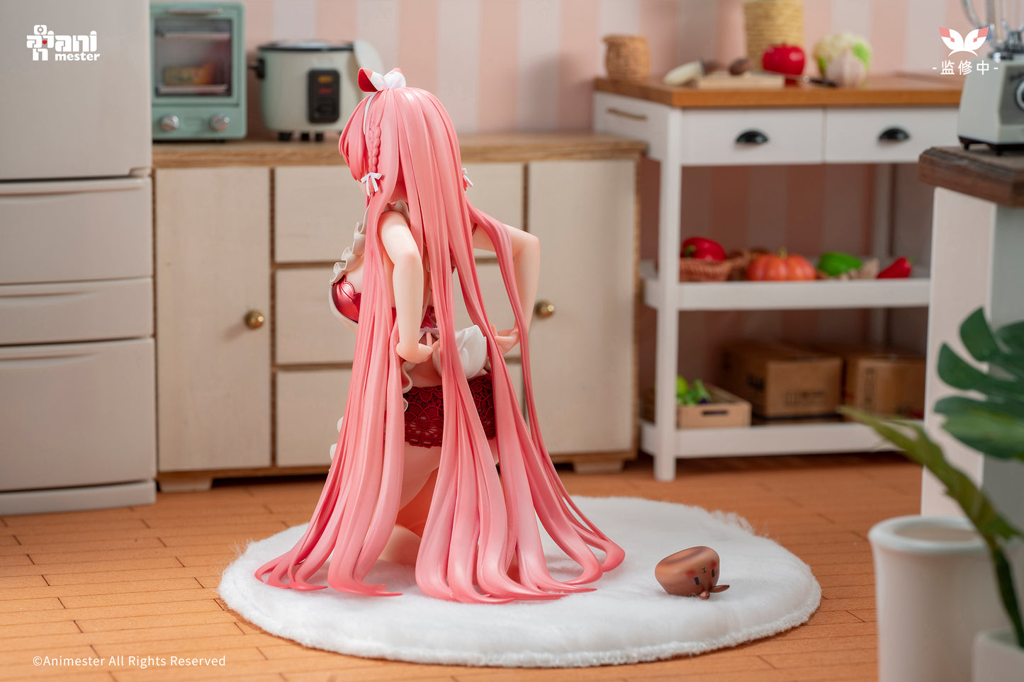 ANIMESTER WHITE RABBIT ROSU APRON VER. 1/7 SCALE FIGURE