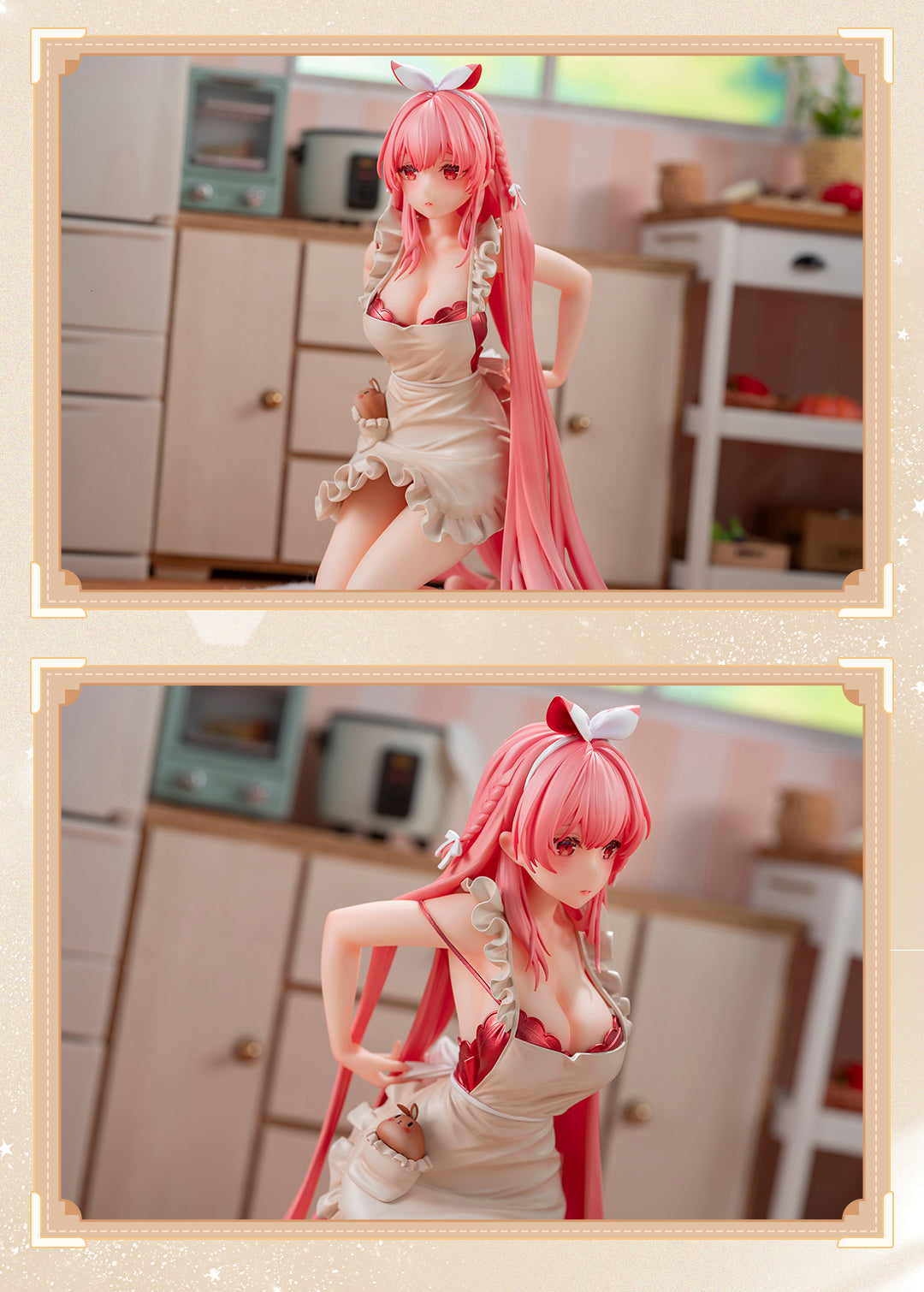 ANIMESTER WHITE RABBIT ROSU APRON VER. 1/7 SCALE FIGURE