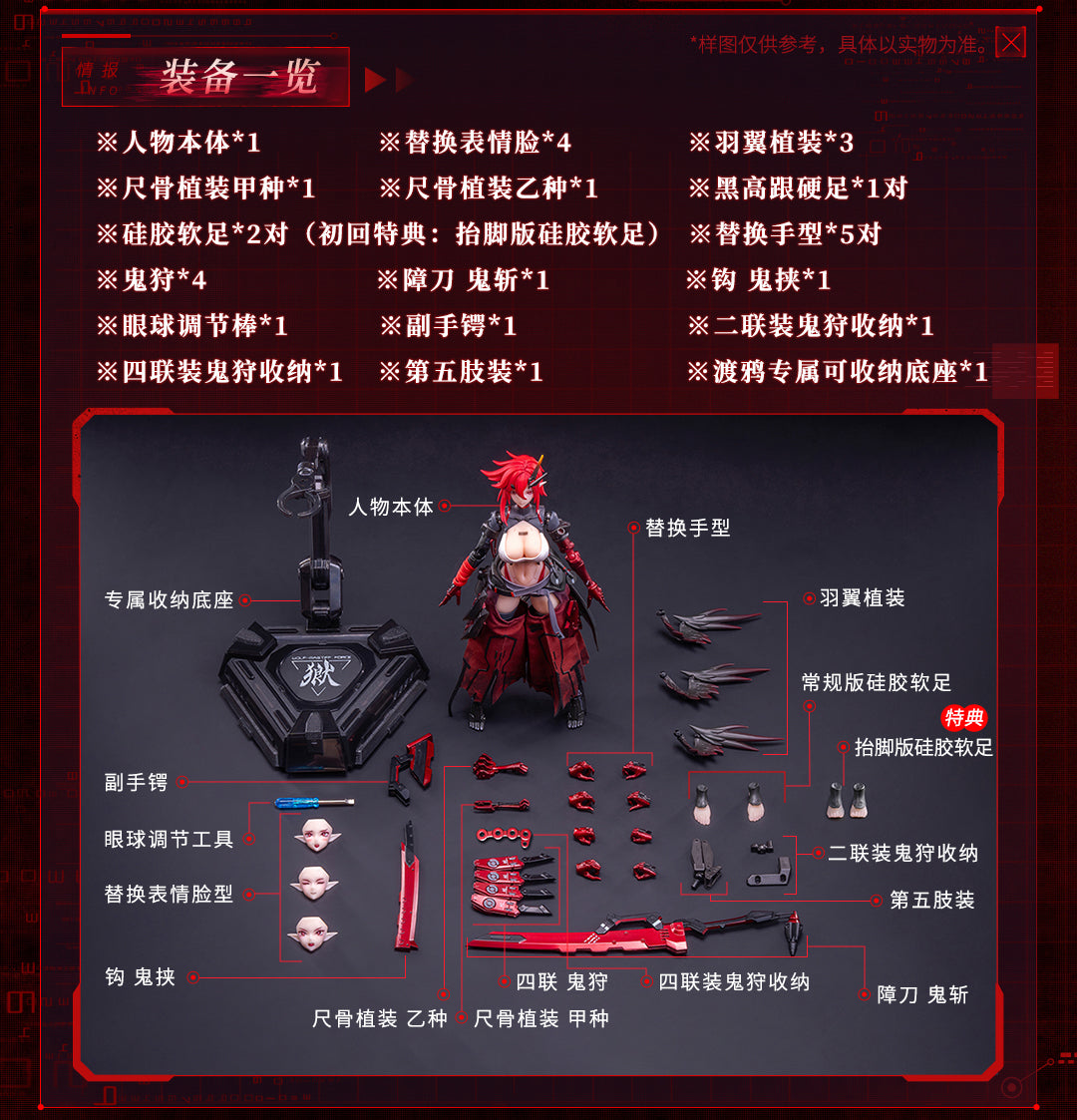 ANIMESTER WOLF-MASTIFF FORCE KARASU SAMURAI 1/9 SEAMLESS ACTION FIGURE, Action & Toy Figures, animota