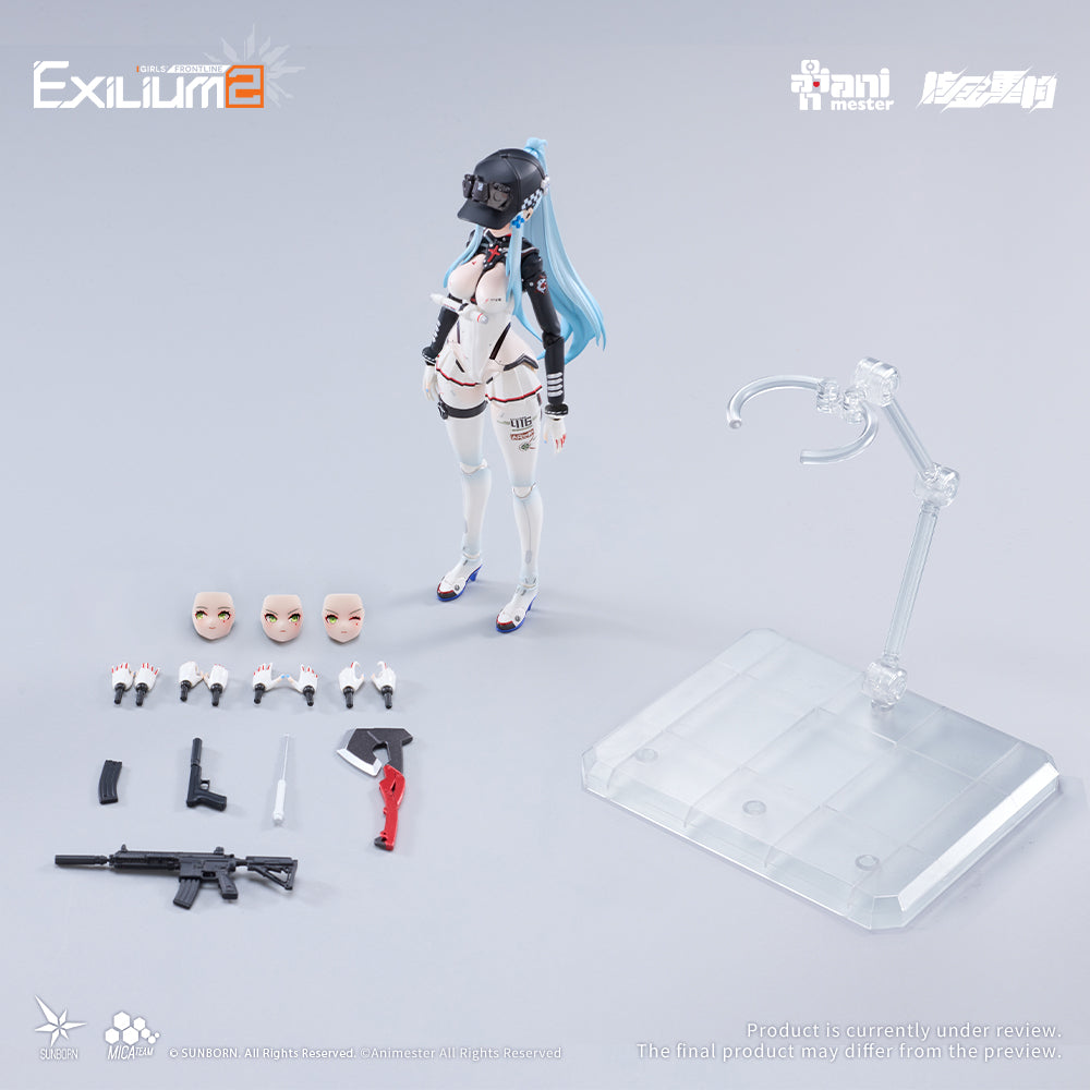 NUCLEAR GOLD RECONSTRUCTION "GIRLS' FRONTLINE 2: EXILIUM" KLUKAI - SPEED STAR KLUKAI 1/12 COMPLETE MODEL ACTION FIGURE