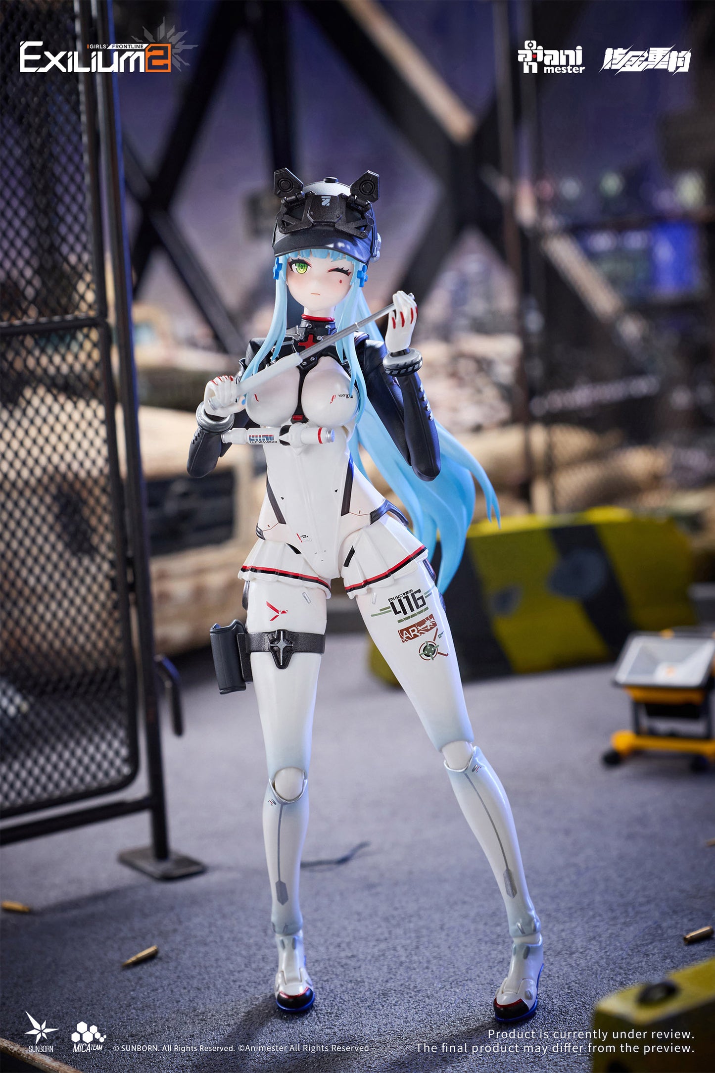 NUCLEAR GOLD RECONSTRUCTION "GIRLS' FRONTLINE 2: EXILIUM" KLUKAI - SPEED STAR KLUKAI 1/12 COMPLETE MODEL ACTION FIGURE