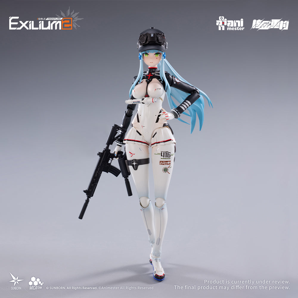 NUCLEAR GOLD RECONSTRUCTION "GIRLS' FRONTLINE 2: EXILIUM" KLUKAI - SPEED STAR SET 1/12 COMPLETE MODEL ACTION FIGURE PLASTIC KIT