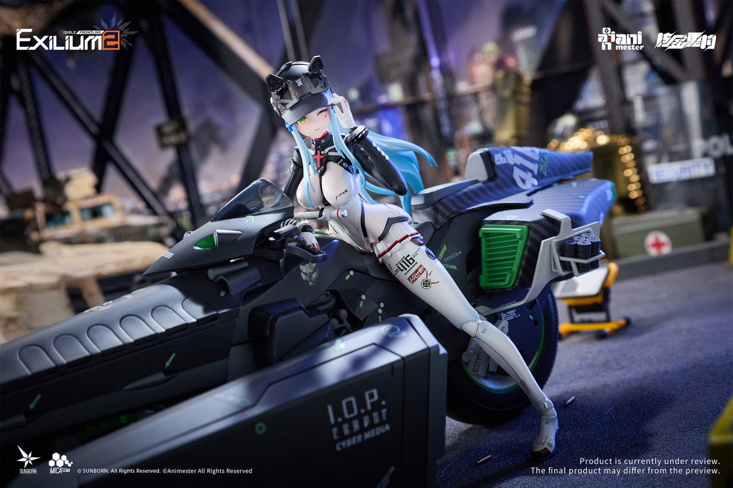 NUCLEAR GOLD RECONSTRUCTION "GIRLS' FRONTLINE 2: EXILIUM" KLUKAI - SPEED STAR SET 1/12 COMPLETE MODEL ACTION FIGURE PLASTIC KIT