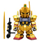 Jumbo Soft Vinyl Figure SD "Mobile Suit Zeta Gundam" MSN-00100 SD Hyakushiki Exclusive Gold Version