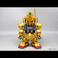 Jumbo Soft Vinyl Figure SD "Mobile Suit Zeta Gundam" MSN-00100 SD Hyakushiki Exclusive Gold Version