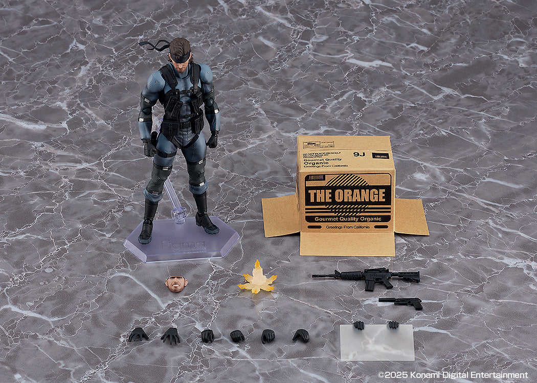 figma "Metal Gear Solid 2: Sons of Liberty" Solid Snake MGS2 Ver. Updated Edition