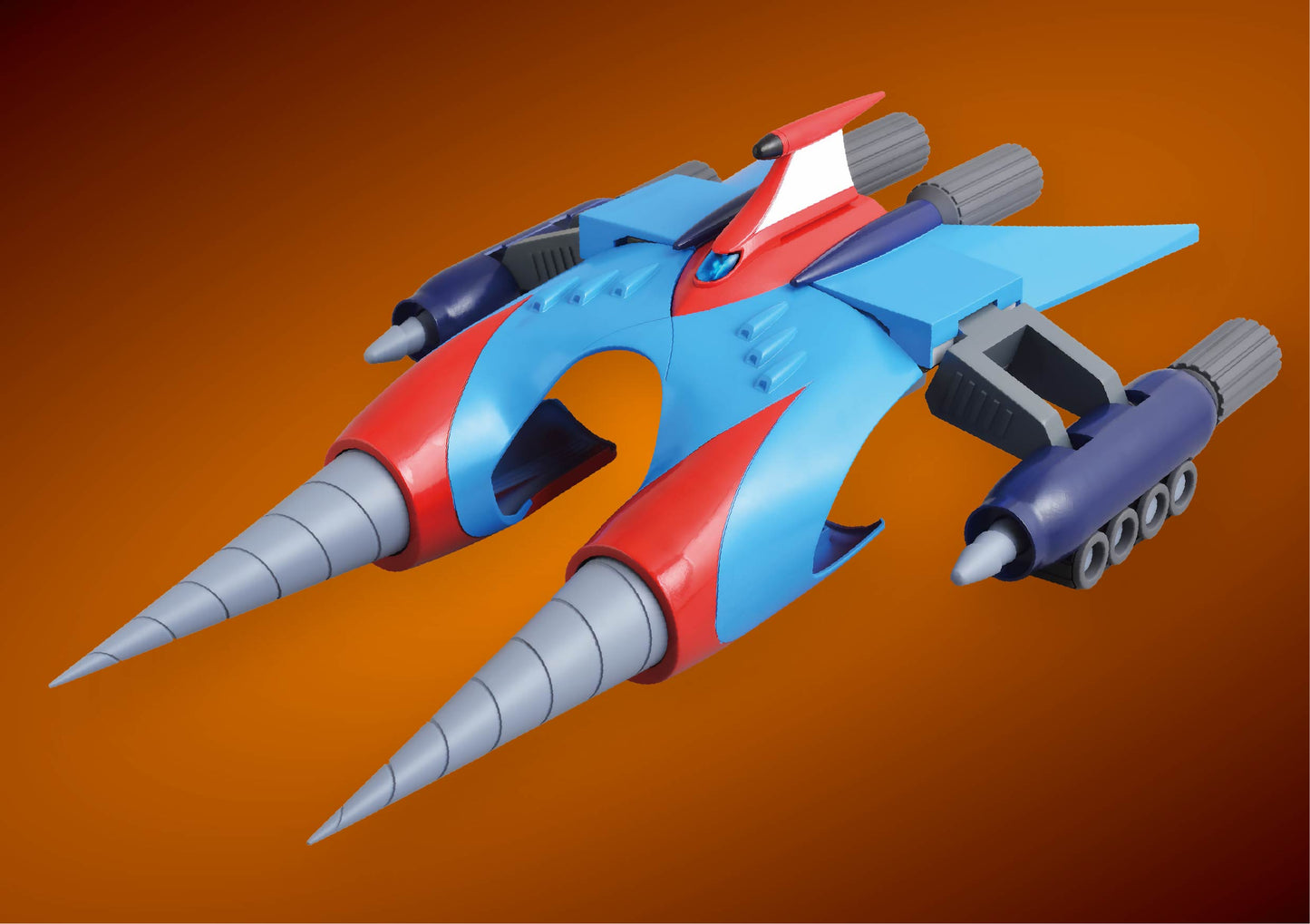 GRAND ACTION BIGSIZE MODEL "UFO Robot Grendizer" Drill Spazer