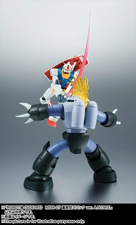 Robot Spirits Side MS "Mobile Suit Gundam" MSM-07 Mass Production Type Z'Gok Ver. A.N.I.M.E.