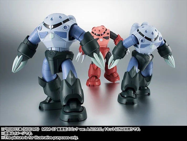 Robot Spirits Side MS "Mobile Suit Gundam" MSM-07 Mass Production Type Z'Gok Ver. A.N.I.M.E.