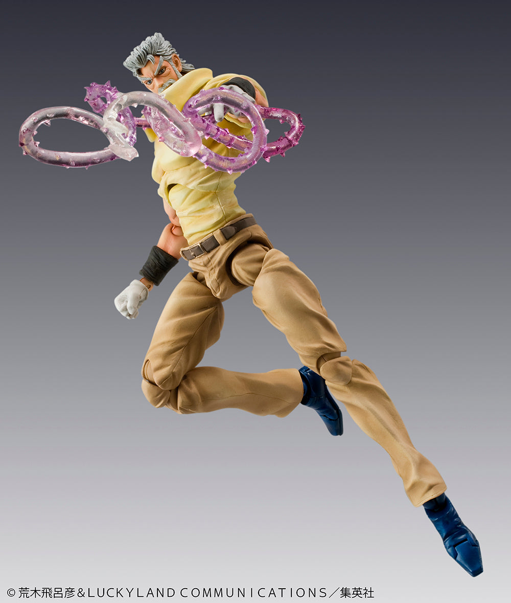 Super Action Statue "JoJo's Bizarre Adventure -Part III-" Joseph Joestar & Iggy | animota