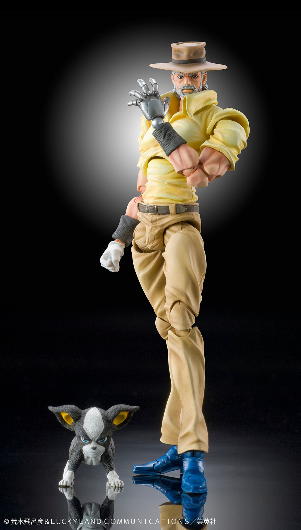 Super Action Statue "JoJo's Bizarre Adventure -Part III-" Joseph Joestar & Iggy | animota