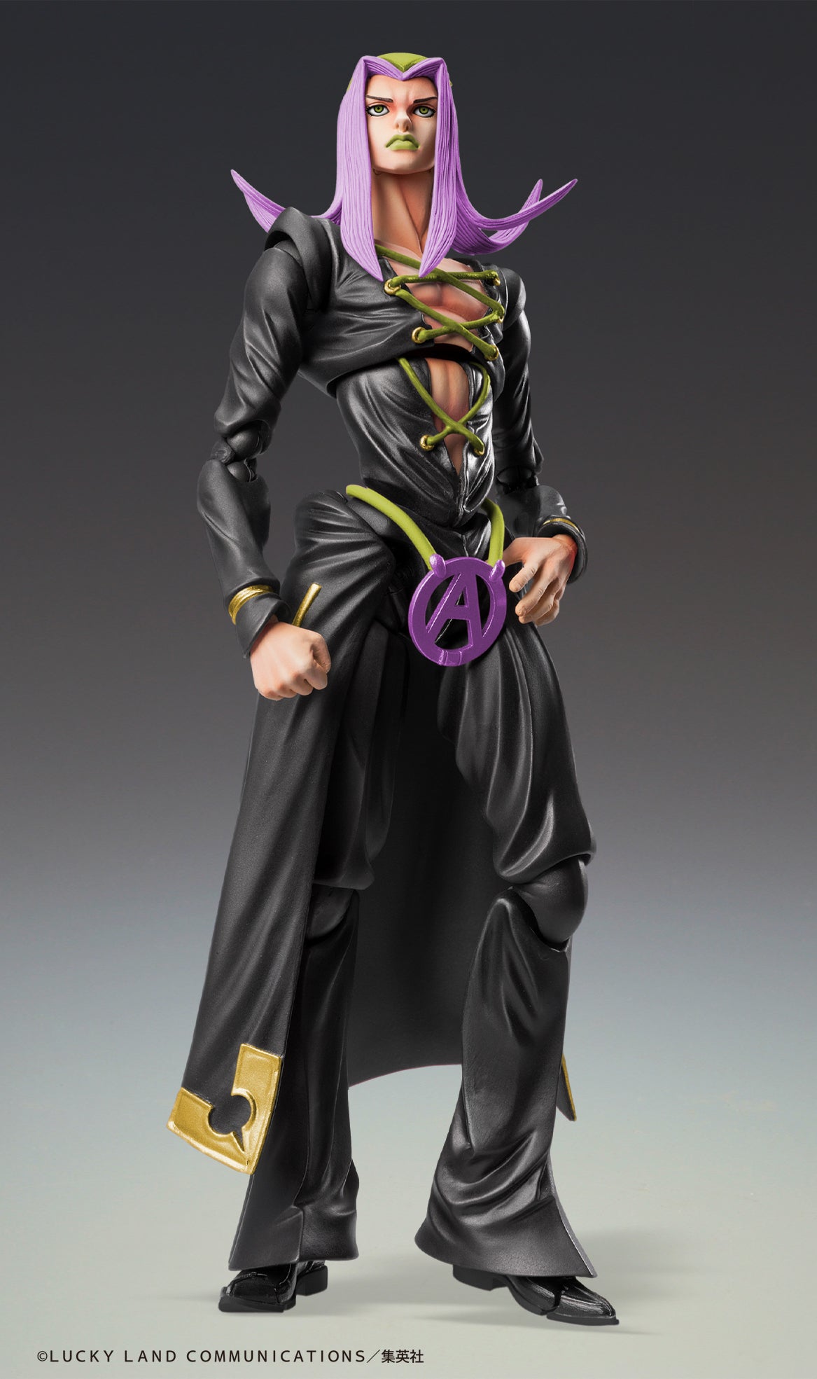 Super Action Statue "JoJo's Bizarre Adventure -Part. V-" Leone Abbacchio Ver. Black, Action & Toy Figures, animota