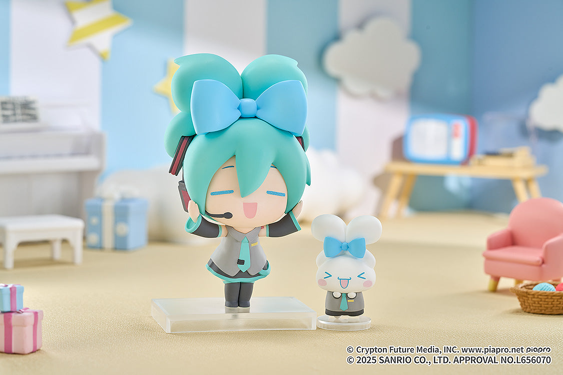 Hatsune Miku x Cinnamoroll Hatsune Miku x Cinnamoroll Chibi Figure