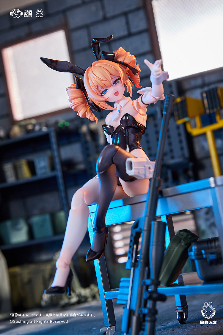 BUNNY RAPID ACTION SQUAD Sniper Leoni 1/12 Scale Articulated Figure