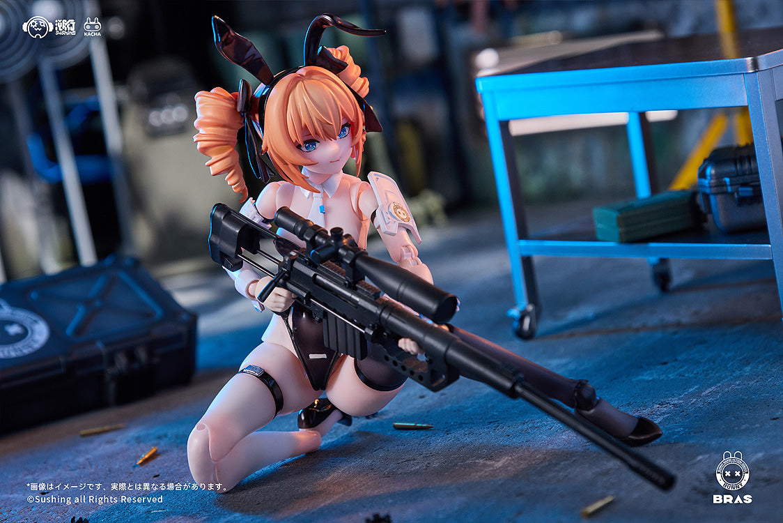 BUNNY RAPID ACTION SQUAD Sniper Leoni 1/12 Scale Articulated Figure